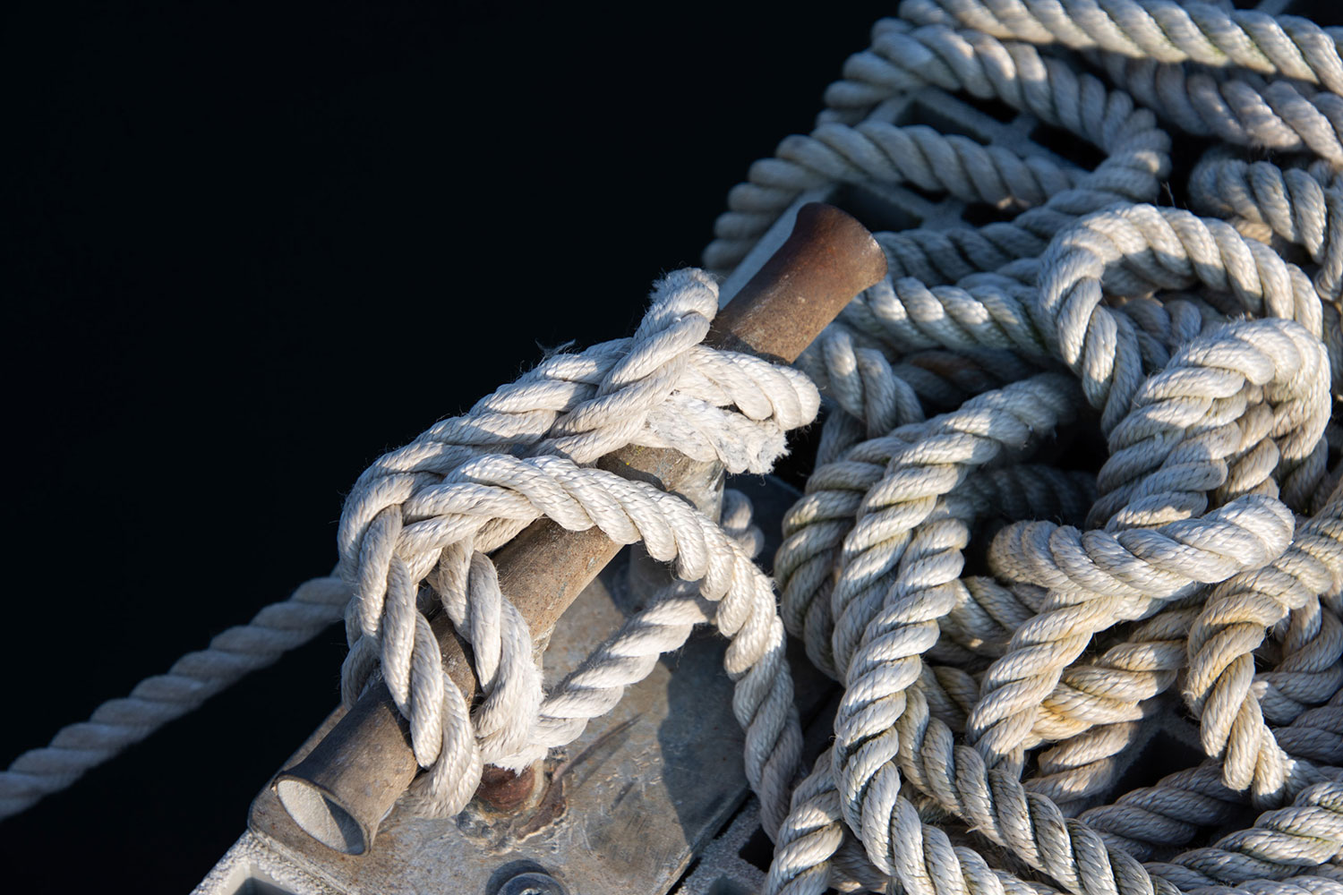 Impressionen Yachthafen - Tau